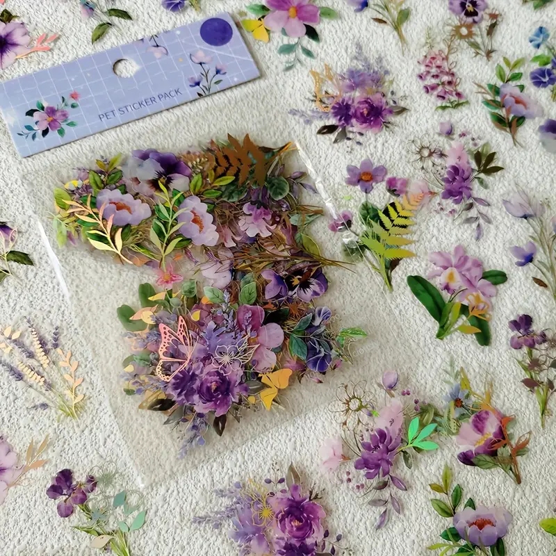 Pet Supplies Gift Card - 40Pcs Roaming Dreams Vintage INS Floral
