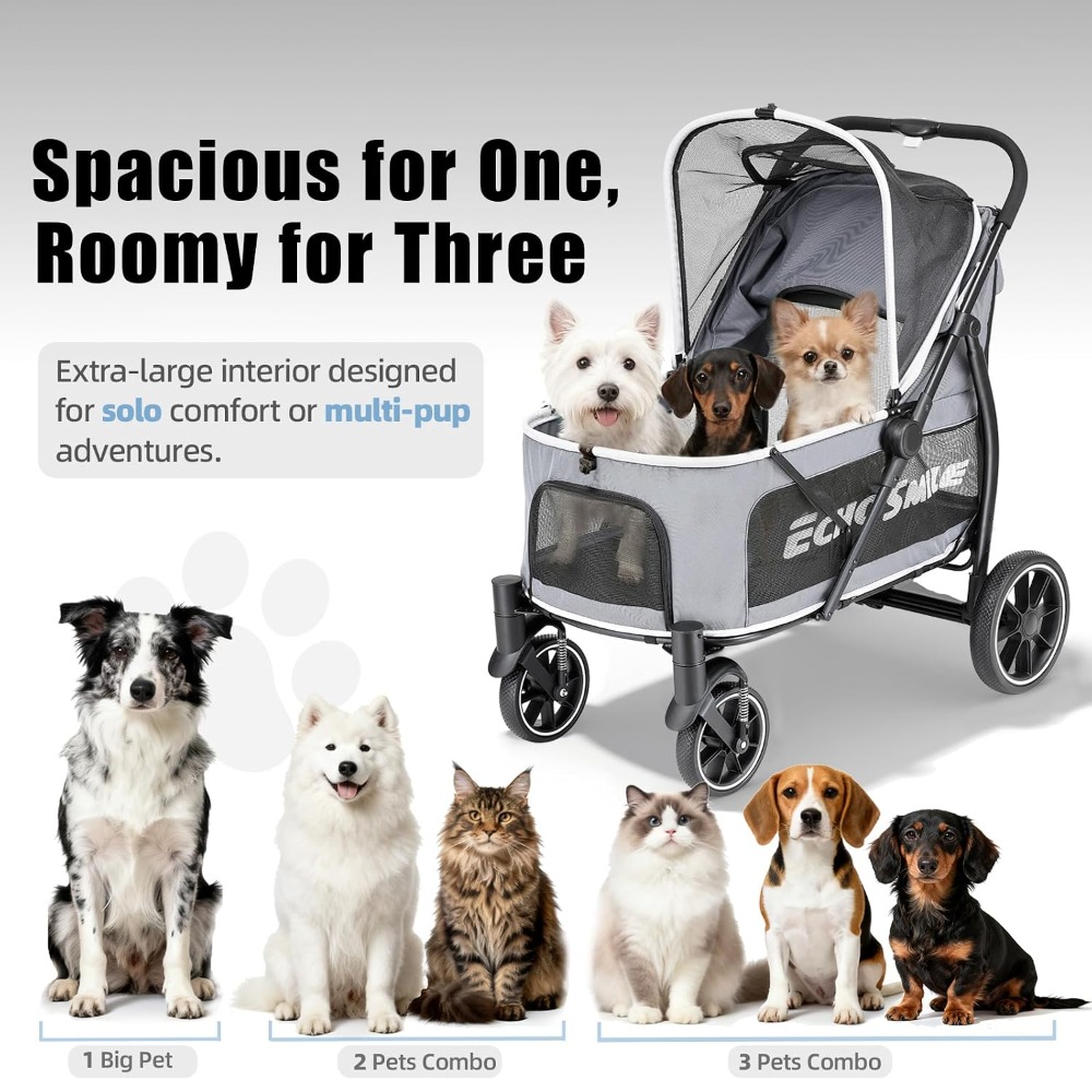 Extra Large Dog Stroller for H - Pet Stroller Carrier review and price