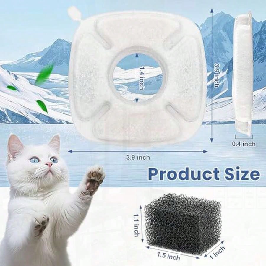 16 Pack Cat Water Fountain Rep - Cat Water Fountain Filter review and price