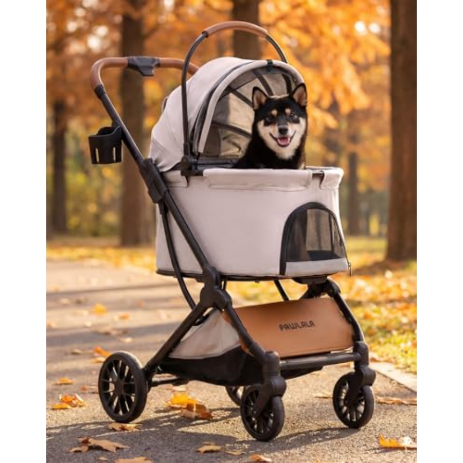 Pet Stroller with Detachable C - Pet Stroller Carrier review and price