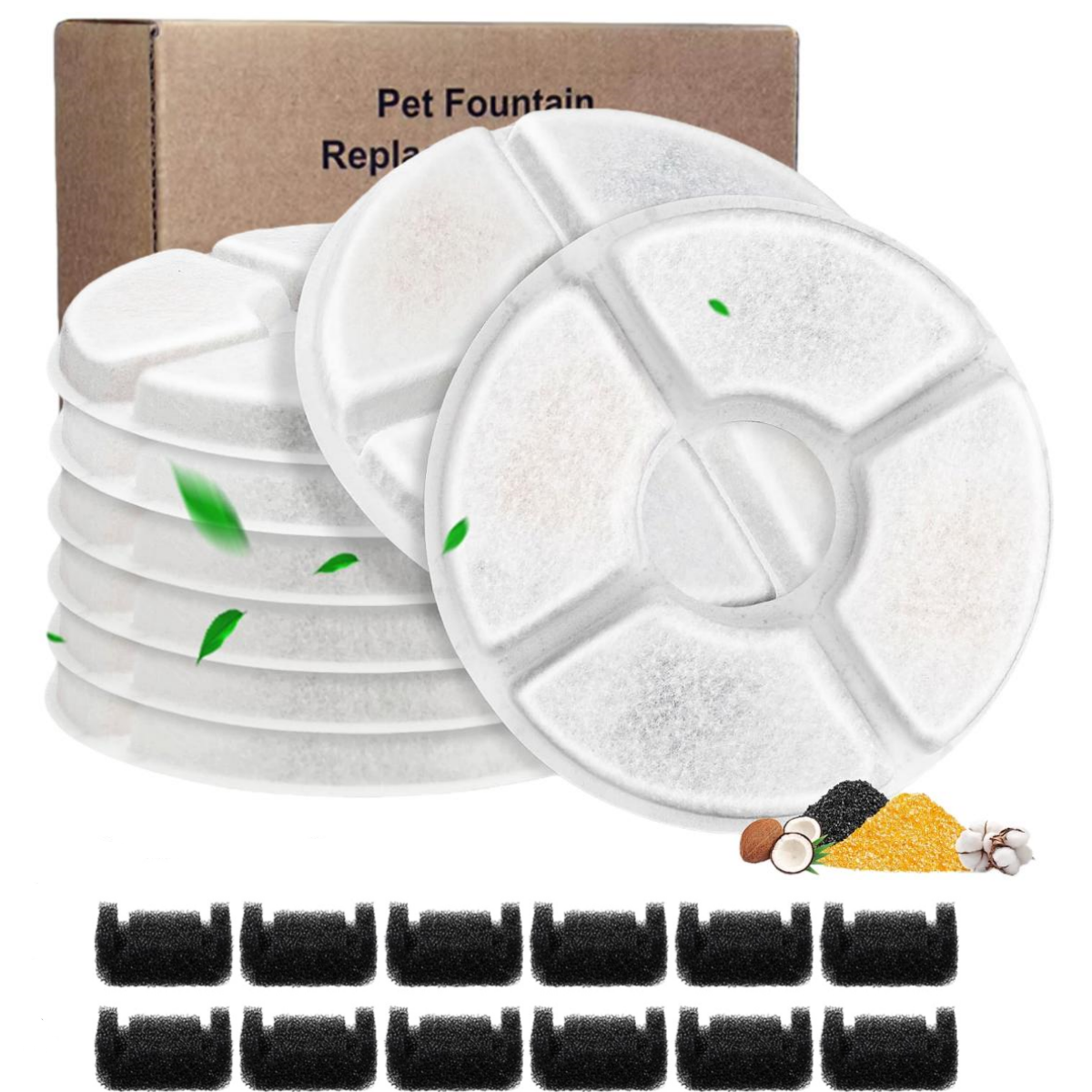 Round Carbon Filters Set Cat D - Cat Water Fountain Filter review and price