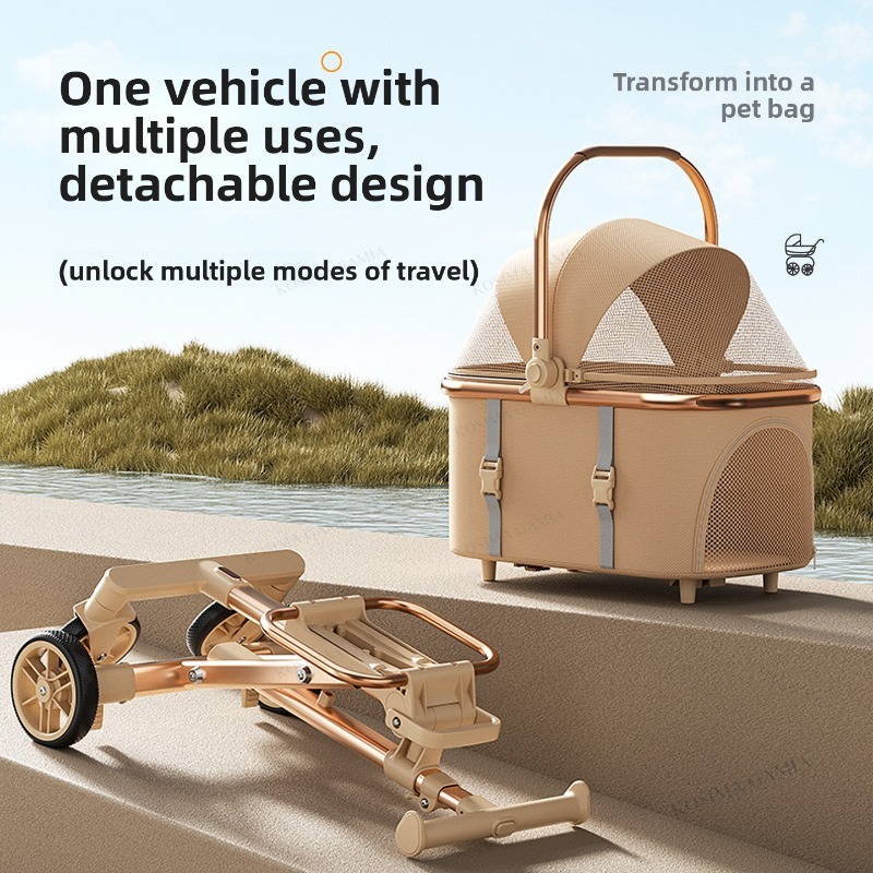 New Separable Pet Stroller, Po - Pet Stroller Carrier review and price