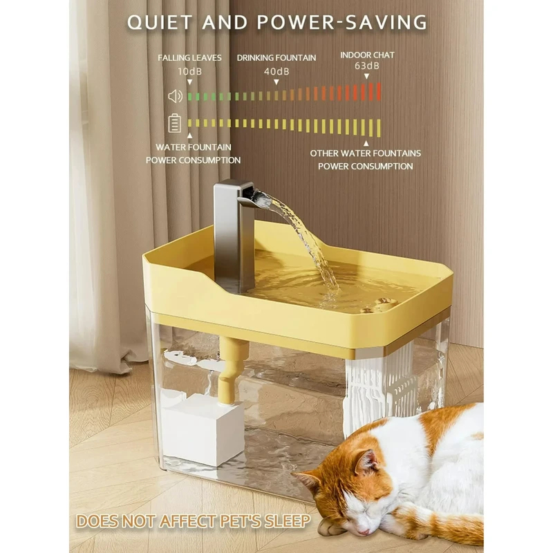 USB Silent Cat Water Fountain  - Cat Water Fountain Filter review and price