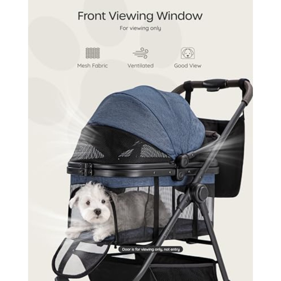 3 in 1 Pet Carrier Stroller wi - Pet Stroller Carrier review and price