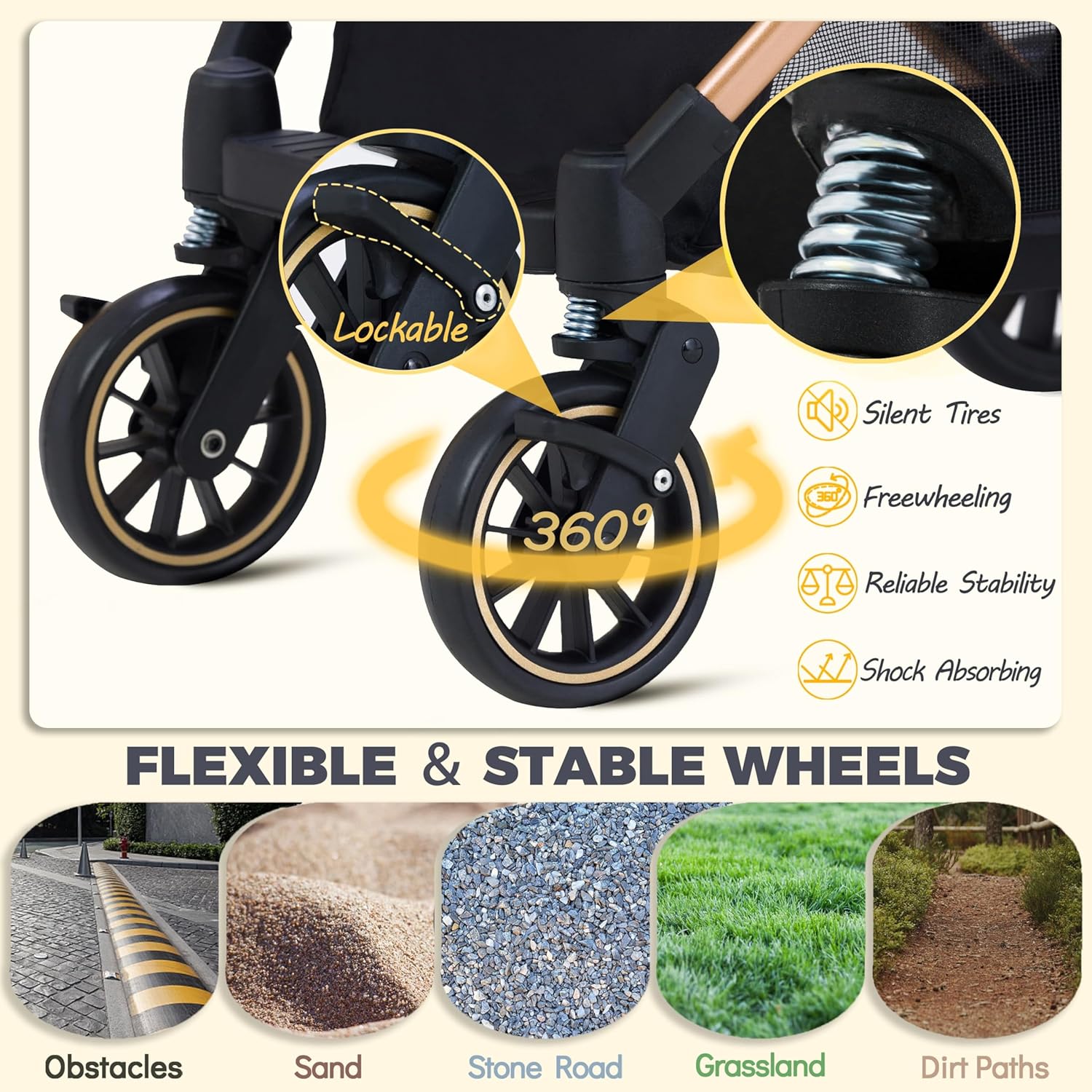Dog Stroller for Small Dogs, L - Pet Stroller Carrier review and price