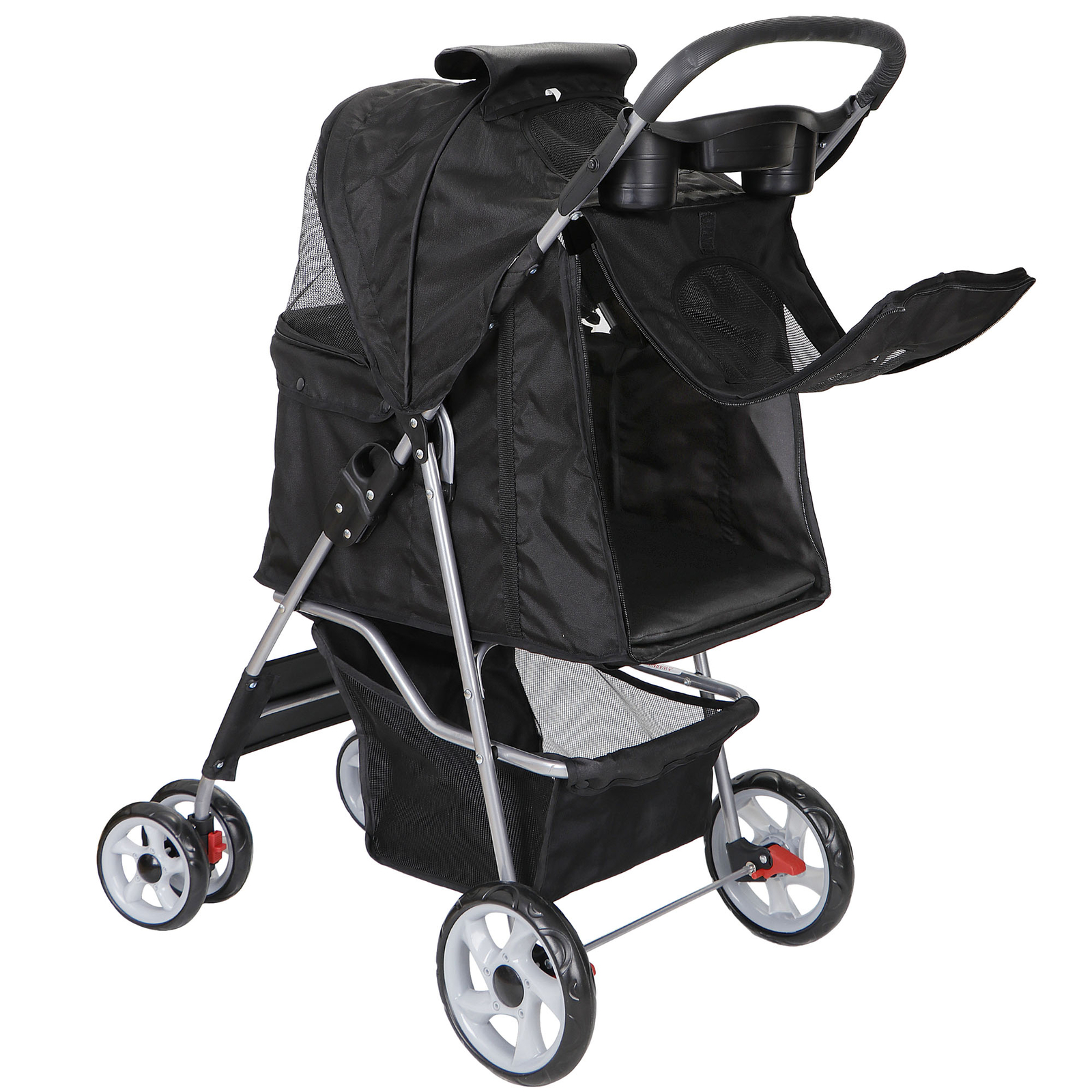 Foldable Travel Carriage Pet D - Pet Stroller Carrier review and price