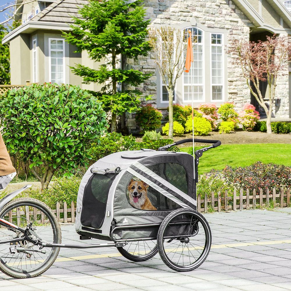 2in1 Pet Bike Trailer for Smal - Pet Stroller Carrier review and price