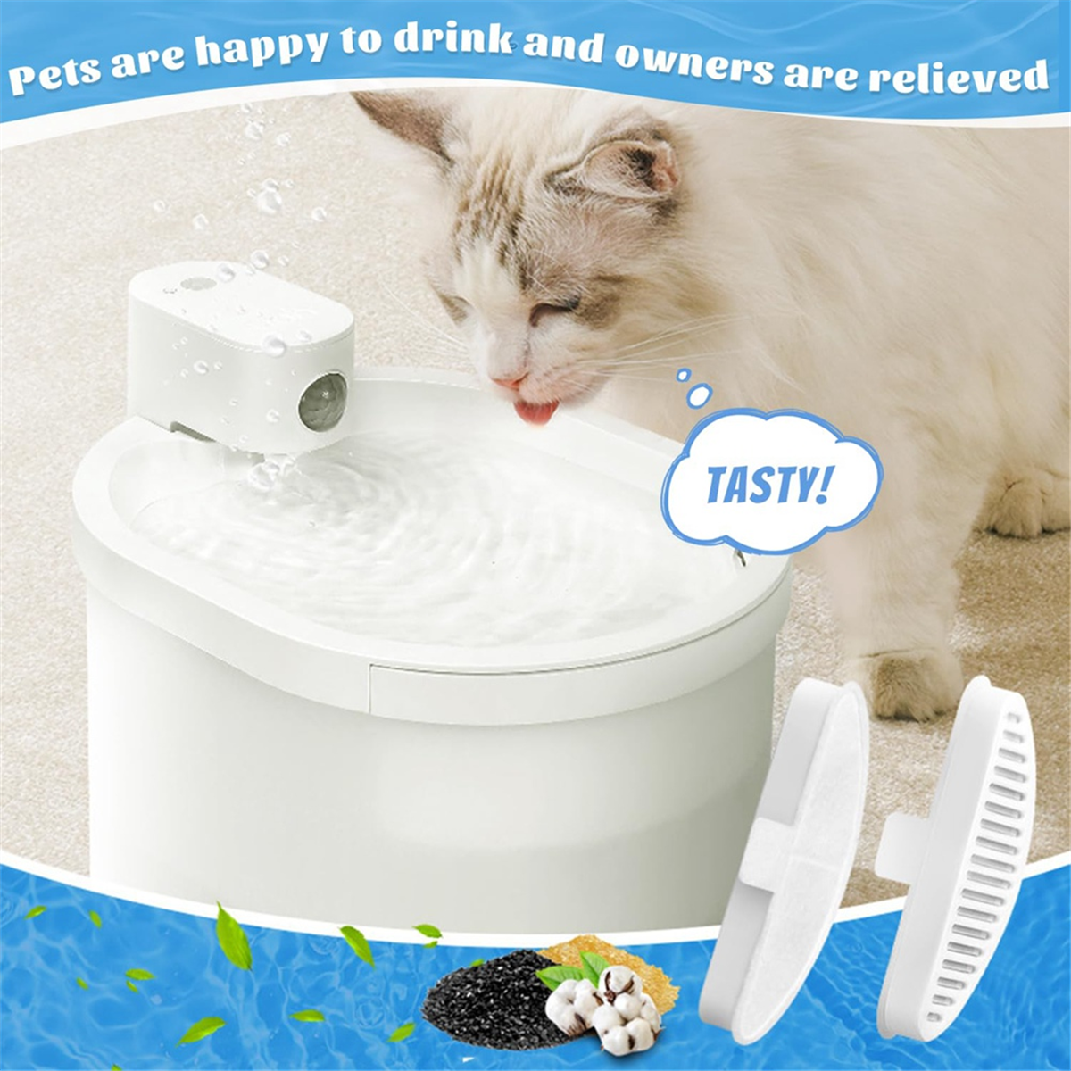 6PCS Pet Water Fountain Replac - Cat Water Fountain Filter review and price