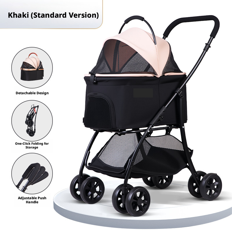 2 in 1 Detachable Pet Stroller - Pet Stroller Carrier review and price