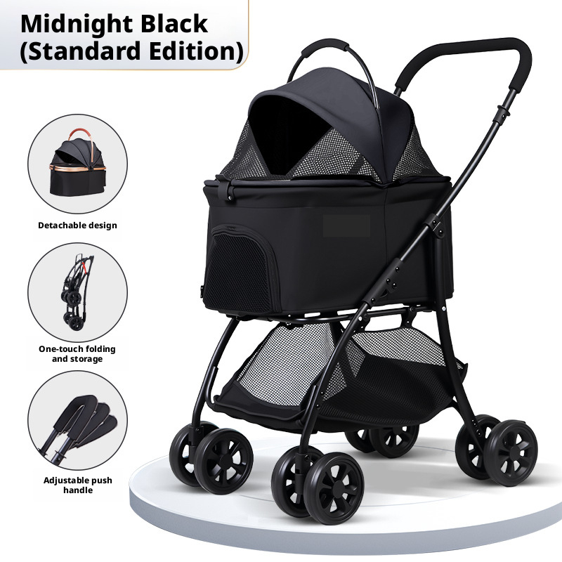 2 in 1 Detachable Pet Stroller - Pet Stroller Carrier review and price