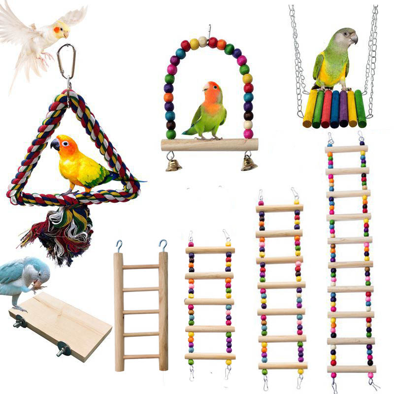 Wooden Bird Toys Small Parrot  - Pet Supplies Ringwood review and price