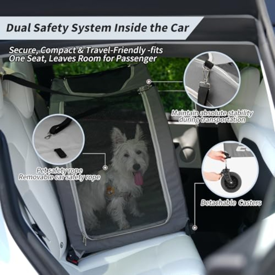 EchoSmile 4 Wheels Pet Strolle - Pet Stroller Carrier review and price