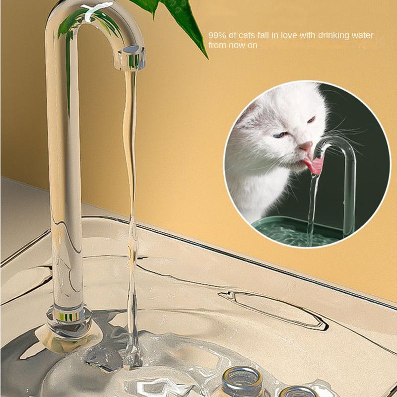 1.5L Full Transparent USB Pet  - Cat Water Fountain Filter review and price