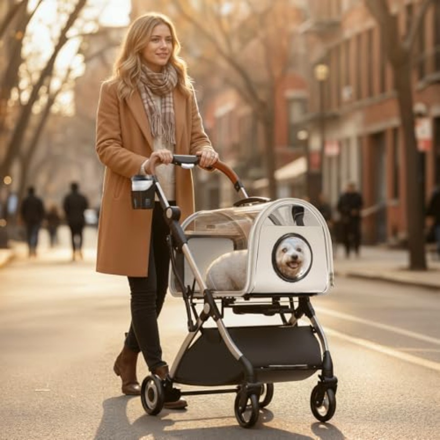 Magshion Dog Stroller with Det - Pet Stroller Carrier review and price