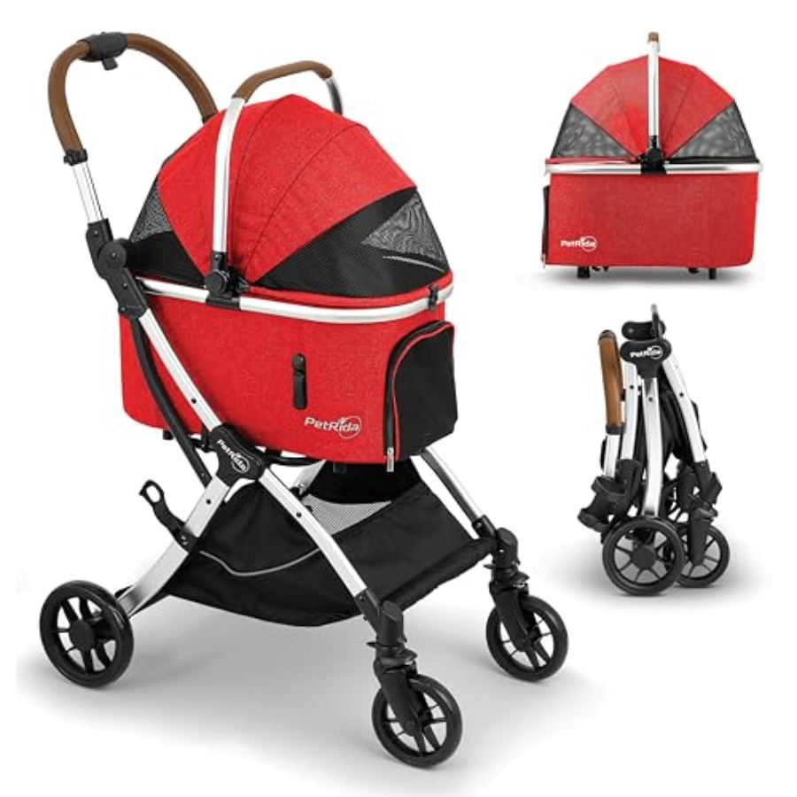 Luxury Pet Stroller with Detac - Pet Stroller Carrier review and price